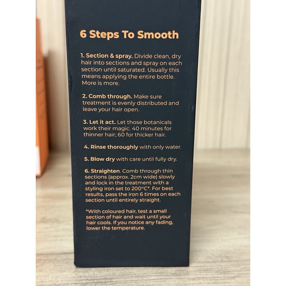 Answr At-home Keratin Hair Treatment Spray - New In Box 100ml - 3.4fl.oz - Picture 12 of 12